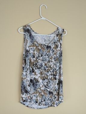18.5" Pit-to-pit LOGO Layers Stretchy Tank Top Shirt